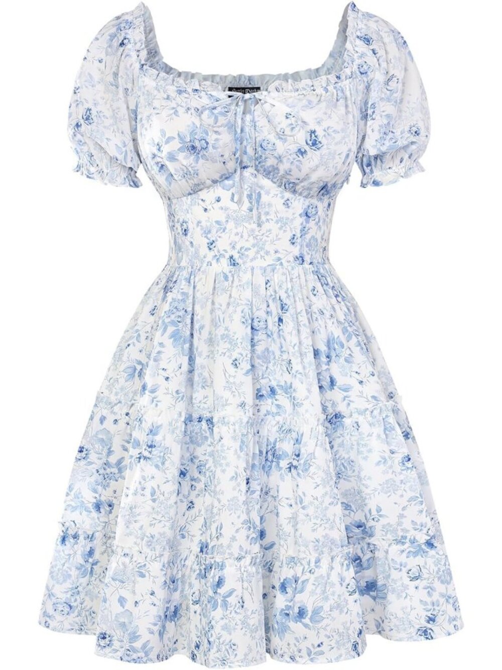 Floral Corset Mini Dress for Women & Teens | Summer Short Sundress, Cute